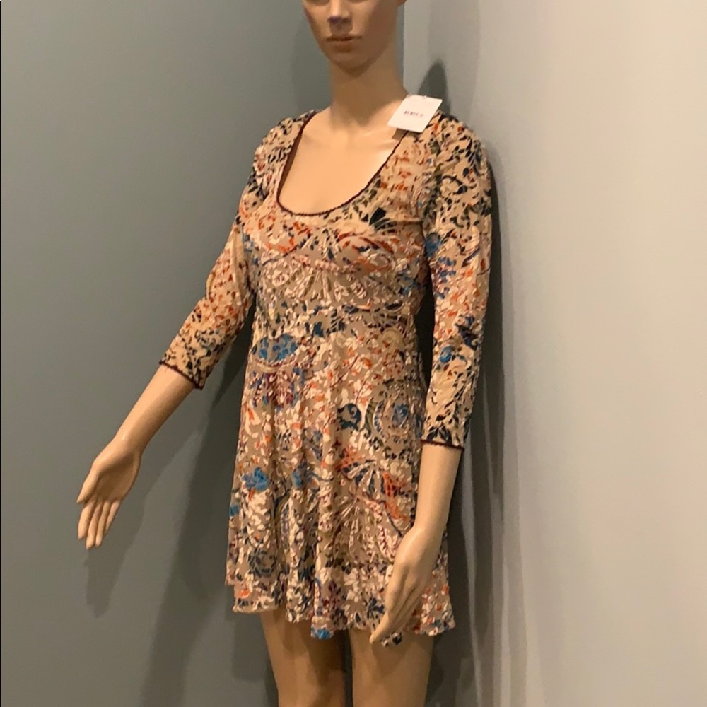 ❤️NWT FREE PEOPLE LONG SLEEVE MINI DRESS - Picture 10 of 17